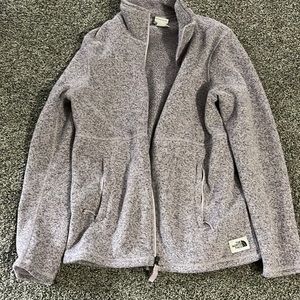 The North Face Large Purple Zip Up
